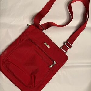 Baggallini Red Messenger Bag